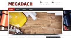 Desktop Screenshot of megadach.pl