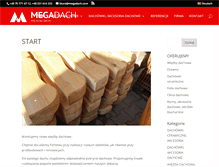 Tablet Screenshot of megadach.com